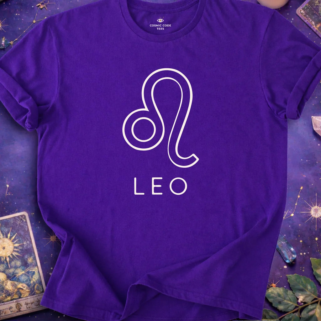 Leo Minimalist T-Shirt